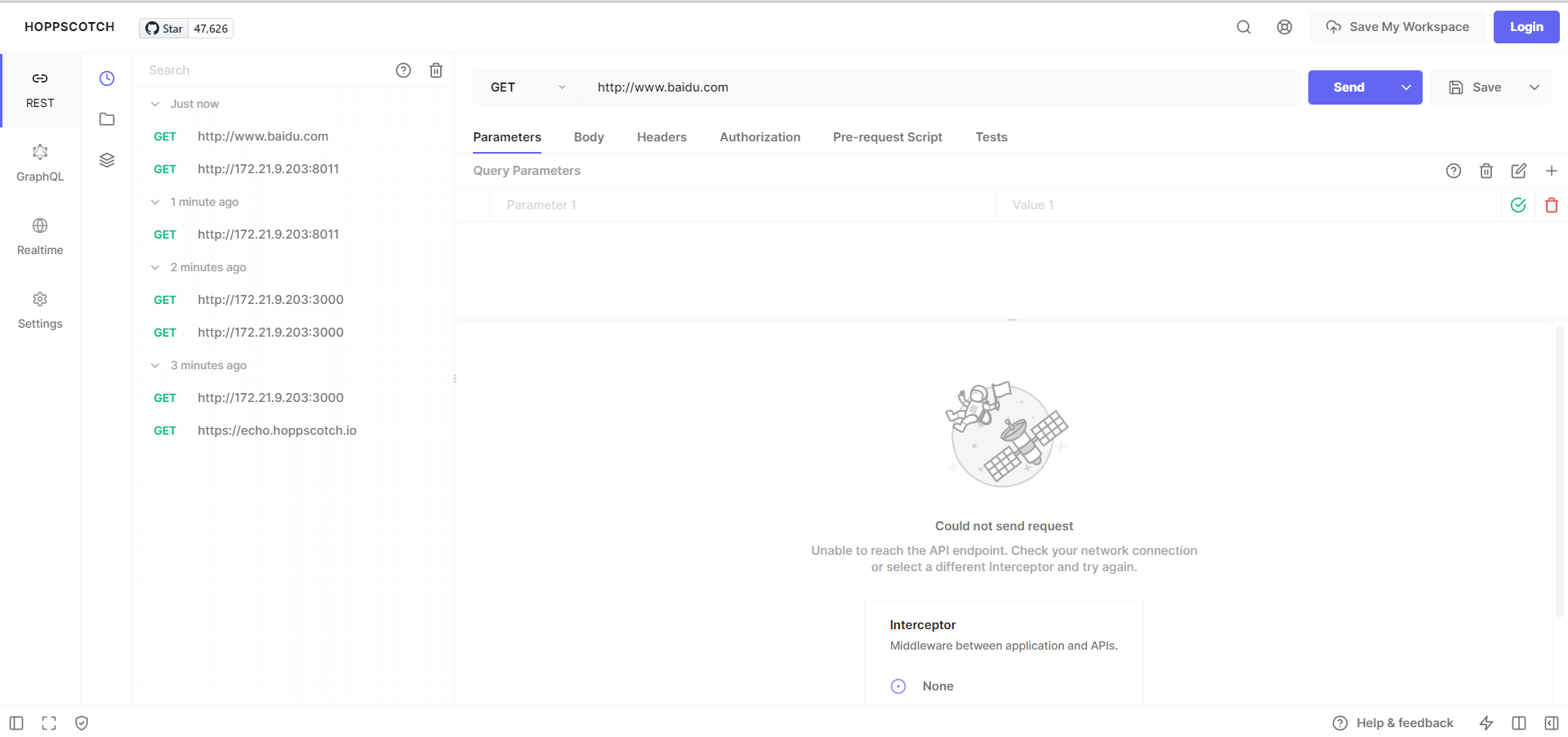 Docker 搭建 hoppscotch 并解决反向代理不成功问题 Docker 搭建 hoppscotch 并解决反向代理不成功问题
