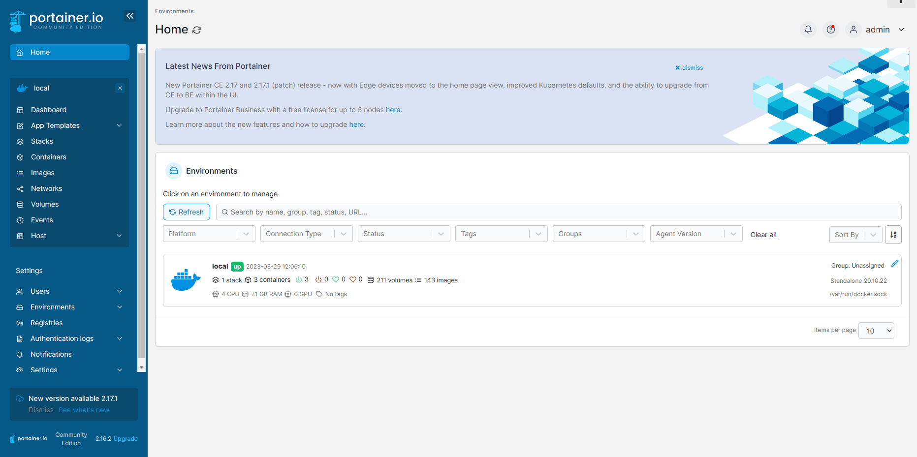 新手上路之Docker 搭建好用的 web 管理工具 Portainer - 最新中文汉化版 新手上路之Docker 搭建好用的 web 管理工具 Portainer - 最新中文汉化版
