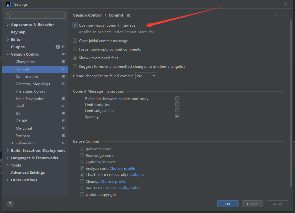 IDEA 新版本 Git 没有 Local Changes IDEA 新版本 Git 没有 Local Changes