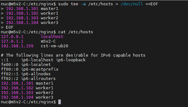 Linux 执行 cat 命令往文件写入内容提示 Permission denied Linux 执行 cat 命令往文件写入内容提示 Permission denied