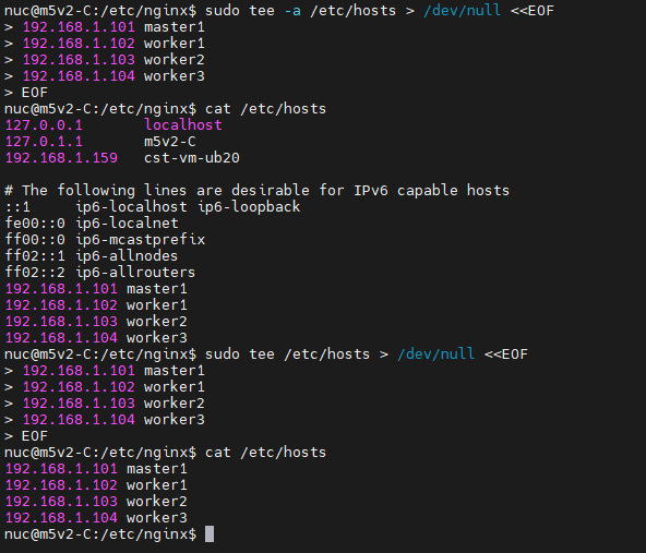 Linux 执行 cat 命令往文件写入内容提示 Permission denied Linux 执行 cat 命令往文件写入内容提示 Permission denied