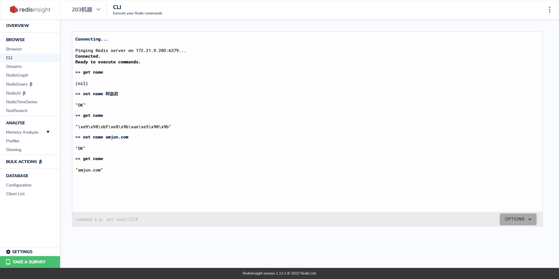 Docker 安装 Redis 和可视化工具 Redisinsight Docker 安装 Redis 和可视化工具 Redisinsight