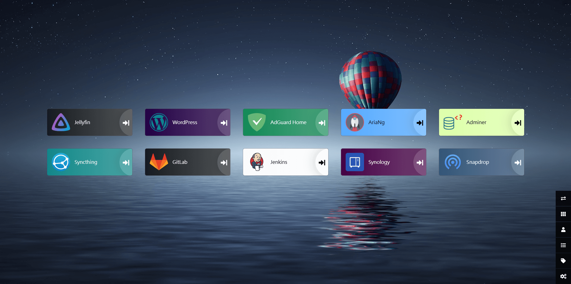 Docker 搭建 nas 导航 heimdall Docker 搭建 nas 导航 heimdall