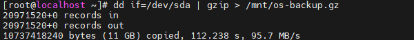 Linux 使用 dd 命令备份和还原 Linux 使用 dd 命令备份和还原
