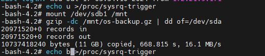 Linux 使用 dd 命令备份和还原 Linux 使用 dd 命令备份和还原