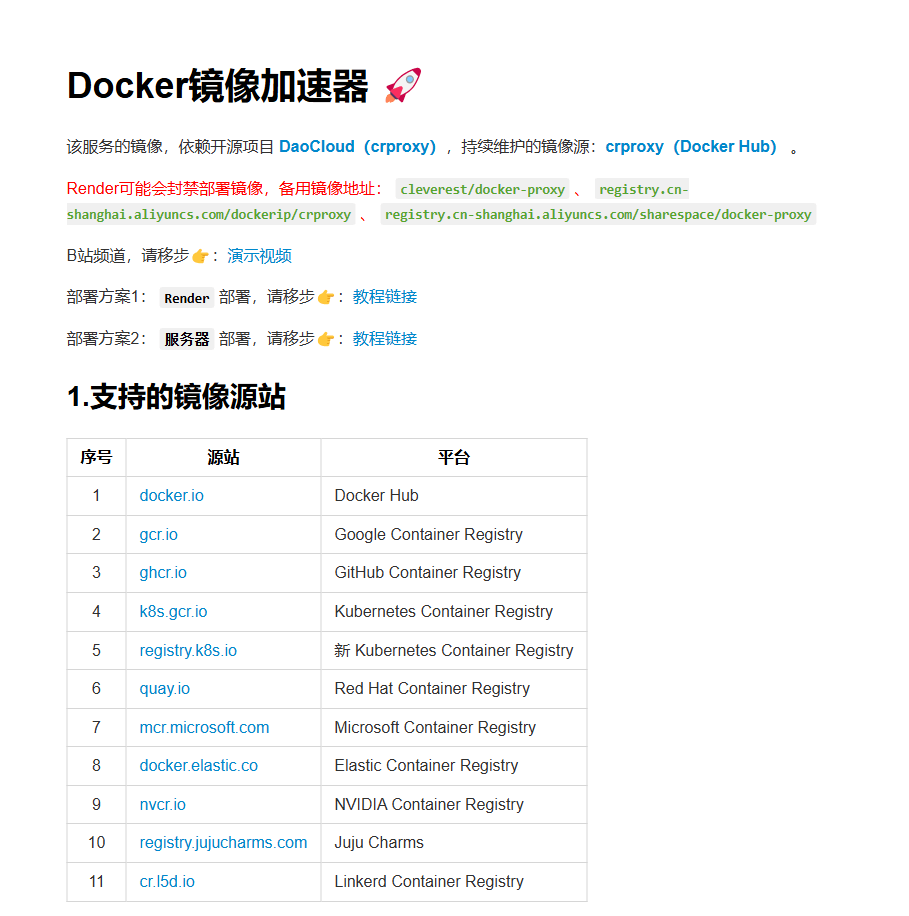 Docker 搭建 docker 和 github 加速器 Docker 搭建 docker 和 github 加速器