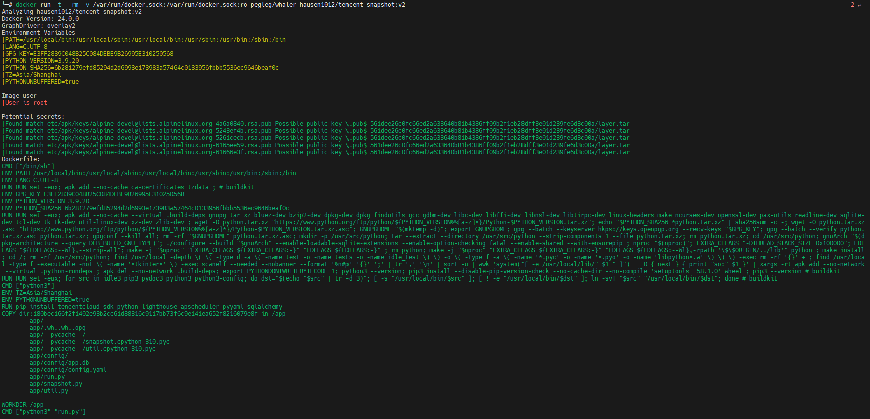 Docker 通过镜像查看 dockerfile Docker 通过镜像查看 dockerfile