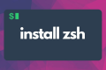 Zsh 安装与配置